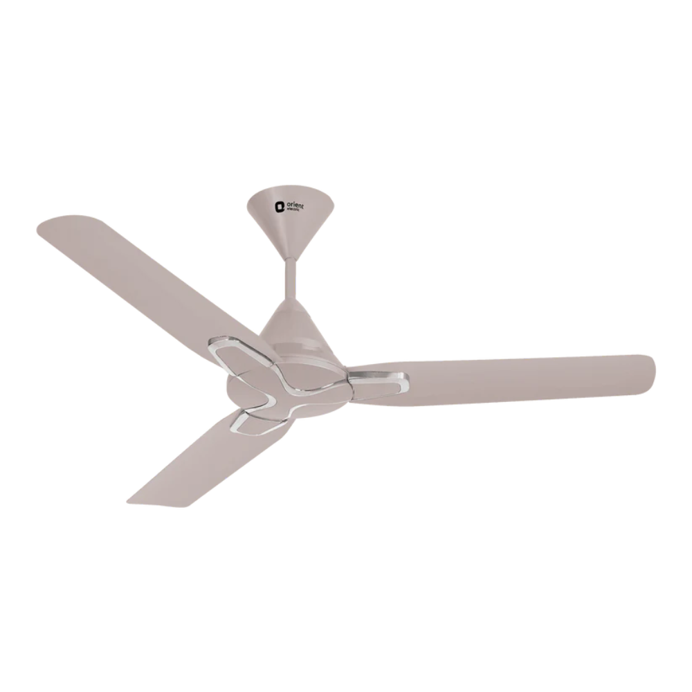 JAZZ ANTI DUST DECORATIVE CEILING FAN 1200MM PEARL METALLIC WHITE